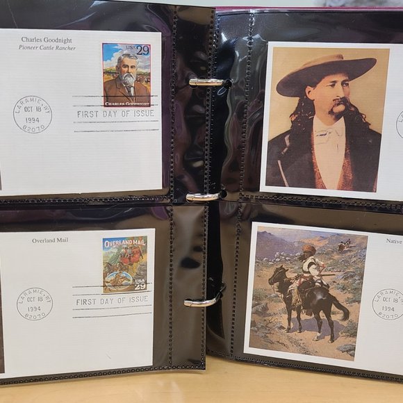 Collection of 136 Legends of the West U.S. First Day Covers - Picture 8 of 16